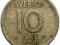 SZWECJA 10 ORE 1958 ROK st.3 SREBRO