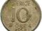 SZWECJA 10 ORE 1958 ROK st.3+ SREBRO