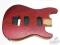 Korpus typ STRAT - Transparent Red (mahoń, HH, FR)