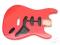 Korpus typ STRAT - Red (olcha)