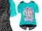 MONSTER HIGH rewelacyjna bluzka CEKINY 10-14