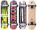 FRANTIC SKATEBOARD Deskorolka 4 WZORY W-WA