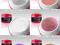 epls żel uv żele 6 kolorów 15 ml clear cover pink