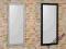 LUSTRO 120X60 w ramie czarna lub aluminium srebrna