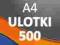 Ulotki / Plakaty A4 500 - DARMOWA DOSTAWA ulotka