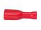 Konektory płaskie żeńskie izolowane 10 szt.  red