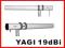 19dBi MOCNA Yagi 10M H155PE/RP-SMA