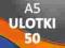 Ulotki A5 50 szt. - Dostawa 0 zł - PREMIUM 170g