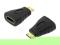 Adapter HDMI  - mini HDMI pozłacany