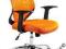 UNIQUE Fotel biurowy MOBI Pomarańczowy fotele