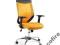 UNIQUE Fotel biurowy MOBI PLUS Żółty fotele