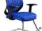 UNIQUE Fotel biurowy MOBI SKID Niebieski fotele