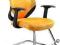 UNIQUE Fotel biurowy MOBI SKID Żółty fotele