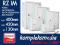 RZ 400x420x130mm Pusta Szafka Metalowa TV-SAT/LAN