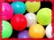 Balony balon 25szt FLUORKI MIX urodziny GF90/25g