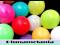 Balony balon 25szt FLUORKI MIX urodziny GF90/25g