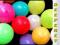 Balony balon 25szt FLUORKI MIX urodziny GF90/25g