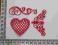 SCRAPKI - serce ażur.+ornamenty  -  wybór kolorów