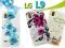 LG Swift L9 P760 * Etui FLOWER DESIGN + 3x GRATIS