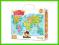 CzuCzu Puzzle Mapa świata + GRATIS