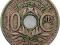 FRANCJA 10 CENTIMES 1929 ROK