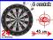 TARCZA SIZALOWA RZUTKI DARTS DART ŚR 45CM 6 RZUTEK