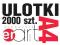 ULOTKI ULOTKA A4 135 2000 KOLOR 2str. poskładane