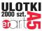 ULOTKI ULOTKA A5 135 2000szt. PEŁNY KOLOR 2str.