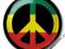 przypinka PEACE RASTA LOVE przypinki  -24 wzorów
