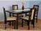 ada-meble LIDKA stół 70x120/150 4 krzesła PROMOCJA