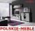 Meble systemowe SZAFIR 8 płyta+PCV_ POLSKIE MEBLE