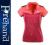 KOSZULKA TENISOWA LOTTO POLO NATTY WOMEN XS VE/RO