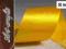 TASIEMKA SATYNOWA, WSTĄŻKA ŻÓŁTA 50MM - 1 METR