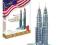PUZZLE 3D Petronas Tower CUBICFUN [Poznan]