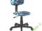FOTEL OBROTOWY Q-048 NIEBIESKI BIURKO DZIECI/