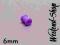 UC SILIKONOWY TUNEL VIOLET 6MM