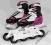 2w1 Rolki/ Łyżwy regul. SPOKEY PIROUETTE 38-41 RÓŻ