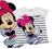 DISNEY MYSZKA MINNIE BLUZKA BIAŁA 68/74 B892