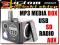 Głośnik zewnętrzny mp3 SD USB do komputera PC DVD