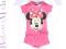 R:98 PIŻAMA MINNIE MOUSE KRÓTKI RĘKAW I SPODENKI