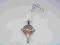 Srebrny krzyżyk do łańcuszka św Benedykt 3,2 g 925