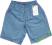 Krótkie Spodenki Chłopięce Niebieskie R.140