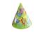Czapeczki urodzinowe Happy Birthday zielone  6szt