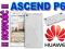 S-LINE CASE TPU HUAWEI ASCEND P6 BIAŁY + GRATIS