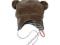 CZAPKA CZAPECZKA MIŚ WELUR PINOKIO 68CM