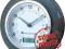 Zegar z radiem z wyświetlaczem analogowym i cyfr.