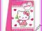 Zaproszenia Hello Kitty 6szt Urodziny Roczek 80926