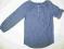 NOWA efektowna TUNIKA imitacja jeansu BLUZKA 122