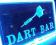 Reklama Neon DART BAR  prezenter szyld Darty