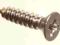 Wkręty 2,2x9,5 INOX łeb stożk 4,2mm krzyżak 100szt